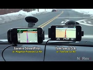 Garmin vs TomTom for iPhone Comparison Video - App Review