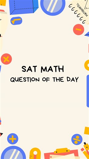 The A List on Instagram: "SAT Math made EASY 📊✏️ From table → equation in seconds. Find the slope, plug into y = mx + b, and you’re done 💡 Save this for test day & follow for daily SAT math tips! 📚✨ #SATMath #SATPrep #MathTok #TestPrep #HighSchoolMath #StudyTok"