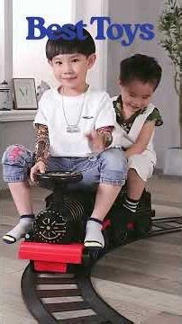 Electric Train Kids Riding Toy Ailway Can Carry Train Rail Car Train Cabin Classical Model