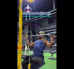 Cable Lat Pulldown Workout: Wide Grip for Back