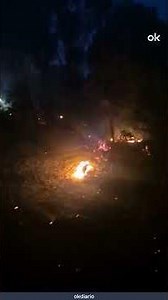 The fire reaches the San Juan Reservoir itself and its houses