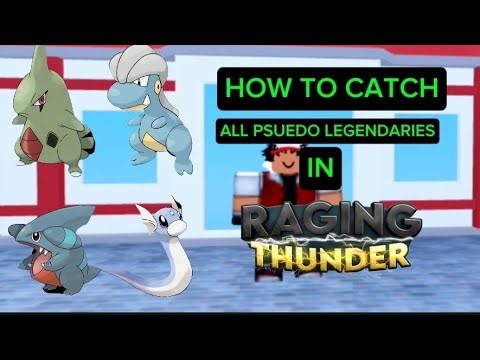 How to Catch ALL Psuedo Legendaries In Pokémon Brick Bronze! (Raging Thunder)