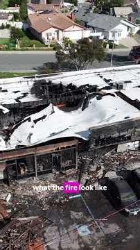 Fire destroys two businesses at Spring Valley strip mall, damages two others