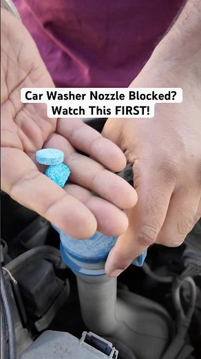Windshield Washer NOT Working? 😱 Easy Fix! #shorts #solution #fix #information #fyp #viral