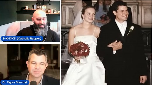 29K views · 1.7K reactions | "Dr. Marshall tells the story of how he met his wife" Clip from "Get to know, Dr. Taylor Marshall" interview by E-Knock on YouTube: https://www.youtube.com/watch?v=9FQhfBP9bsI&t=2726s | Dr. Taylor Marshall | Facebook