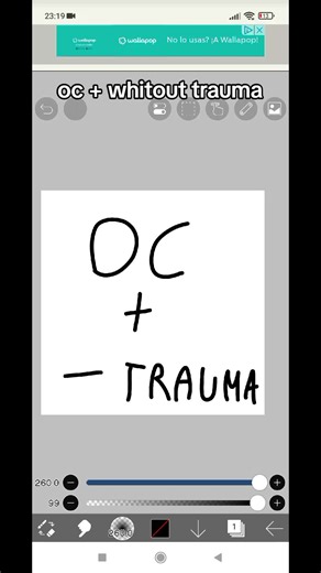 Exploring My OC with and without Trauma