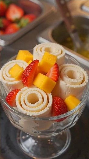 Ice Cream Rolls Made Fresh Before Your Eyes ✨😍🤩👌
