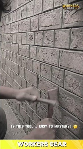 Hand - Built Pointing Trowel for Brickwork and Joint Finishing in Construction Sites