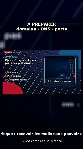 Zimbra : ce qu’il faut préparer avant d’installer