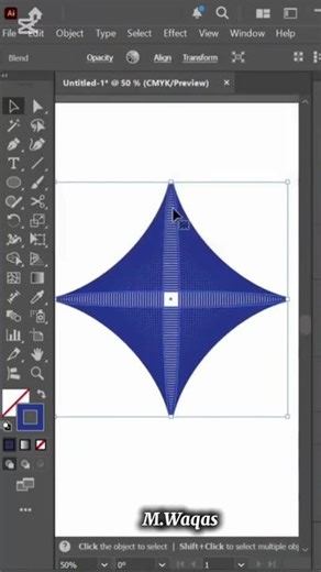 Amazing Logo Design Using Circle Tool & Blend Tool | Adobe Illustrator Tutorial #adobeillustrator