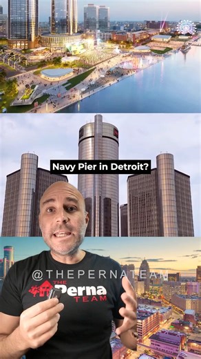 🚧 Big changes could be coming to Detroit’s skyline. Bedrock just revealed its boldest vision yet: turn the Renaissance Center into a Navy Pier-style riverfront destination. We’re talking walkable paths, public green space, upscale hotels, restaurants, and attractions built for 7 to 10 million annual visitors. New CEO Jared Fleisher is shifting the spotlight from Woodward to the waterfront with plans to demo two of the three towers, redevelop the third, and open the site up to families, tourists