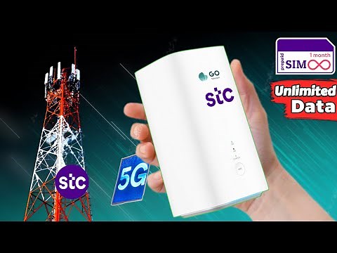 STC 5G AirFiber Unlimited Wifi Free Router - 5G Go Telcom