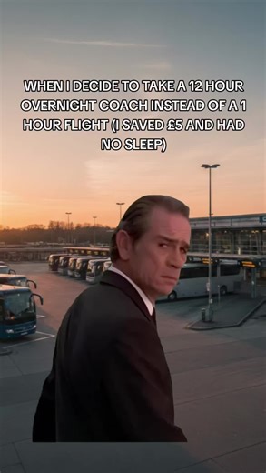 I actually do not recommend taking a 12 hour coach instead of a 1 hour flight 🤣 #coach #bus #travelvlog #backpacking #meme