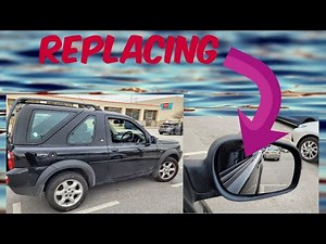 How to Replace door wing mirror on Freelander 1