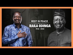 LIFE AND TIMES OF RAILA ODINGA