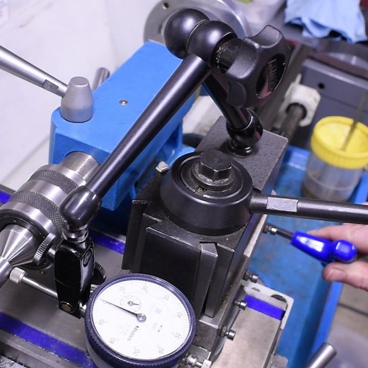 Blondihacks on Instagram: "A new Blondihacks video is up! This week I’m talking about tail-offset turning and other ways to make quality machine tapers on small hobby machines. Link in my bio and stories!"
