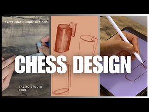 Designing a wooden chess set - part 1