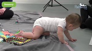 When baby begins crawling there's no stopping them! 🚼 Not only are they more active and growing stronger, but crawling helps develop their sensory, play, and executive function skills, as well as fine motor and brain development. To learn more about the benefits of crawling, the stages and types of crawling, and tips to help baby crawl visit Pathways.org ⬅️ | Pathways.org