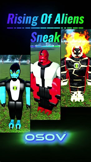 (Roblox) Rising Of Aliens | OSOV Sneak (Omnitrix Sneak)