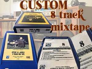 Personalized 8 Track Mixtape: Custom Audio Cartridge - Etsy