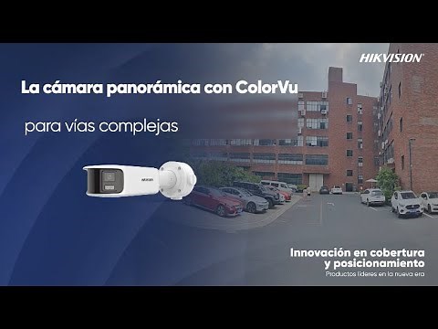 Vigilancia sin puntos ciegos: Cámaras panorámicas con tecnología ColorVu