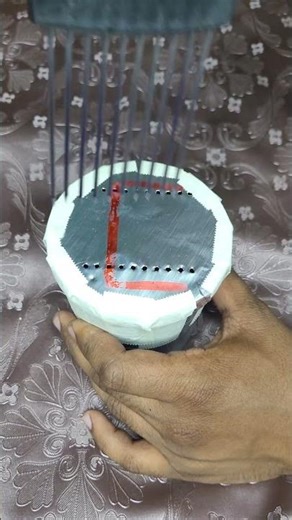 C Design Making With a Bowl 🥣 & Foil Paper ASMR 😊#youtubeshorts