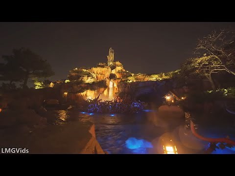 [HD] Splash Mountain/スプラッシュマウンテン 東京ディズニーランド | Tokyo Disneyland | Front Seat | Night POV |