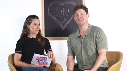 COUPLE GOALS: Lachlan Gillespie and Dana Stephensen