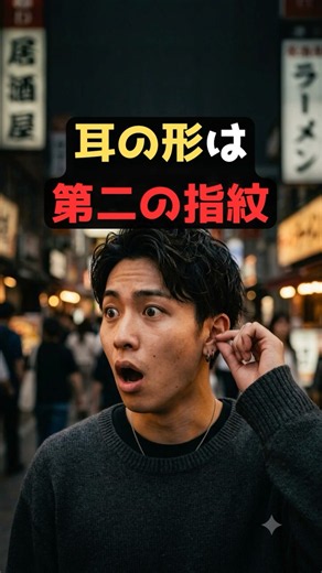 【知ってた？】耳の形が人によって違う「科学的理由」がヤバい #shorts #雑学