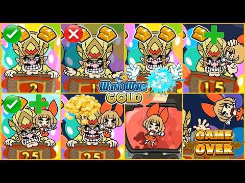 WarioWare GOLD – All Character Clear / Fail Cut Scene
