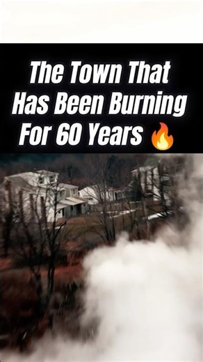 The mystery of the burning town no one is talking about🔥 #centralia #burningtown #ghosttown