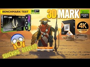 3DMark Benchmark Test | Ryzen 9 9900X3D + NVIDIA RTX 5080 Extreme Infinity | 4K OLED Monster FPS 🚀🔥