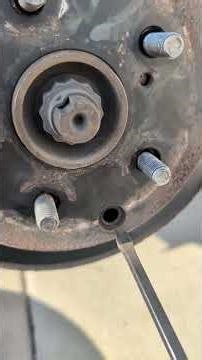 2006 rav 4 parking brake shoe adjustment