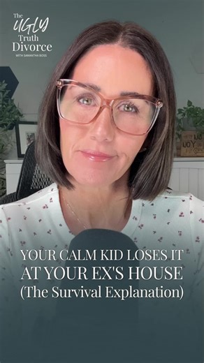 Your kid is somebody different for mom than they are for dad. They switch personalities house to house based on the kind of love they receive. So at Chuck E. Cheese with BOTH parents? They mold to the high-conflict one. Every time.