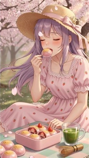 This Mochi Picnic Feels Like Spring 🌸🍓