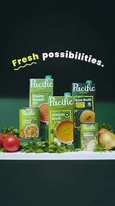 Weeknight dinner wins start with your secret ingredient — slow-simmered Organic Chicken Broth from Pacific. Yes, chef! | Pacific Foods