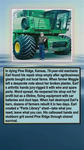 A dying farm town was saved by a mechanic