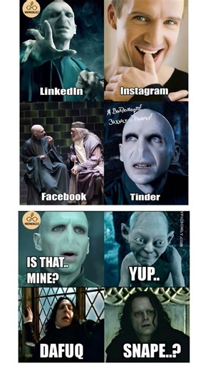 If Lord Voldemort Had Social Media! 😂 | Harry Potter Memes #shorts #youtubeshorts #shortsfeed