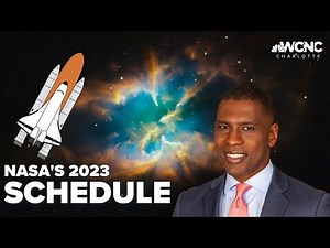 NASA's plans for 2023 launches