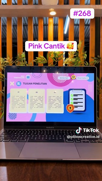 Pink Cantik: PowerPoint Kreatif dan Aesthetic