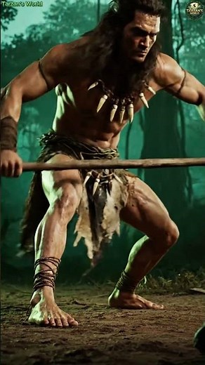 Tarzan vs T-Rex #tarzansworld #shorts #lifemillionyearsago