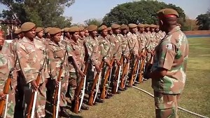 20K views · 684 reactions | Good morning SA. [Watch] A crucial element of the National Ceremonial Guard & Band Master by the SANDF's National Ceremonial Guard led by Captain Thando Nkomo. #SAInauguration19 | South African Government | Facebook