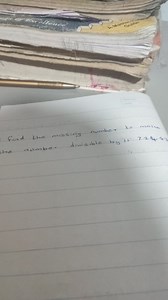 Find the missing number to make the number divisible by 11: 72_... | Filo