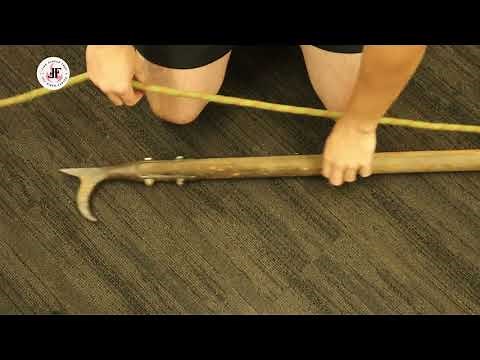Hoisting a Pike Pole. (Firefighting skills) How to hoist a pike pole.