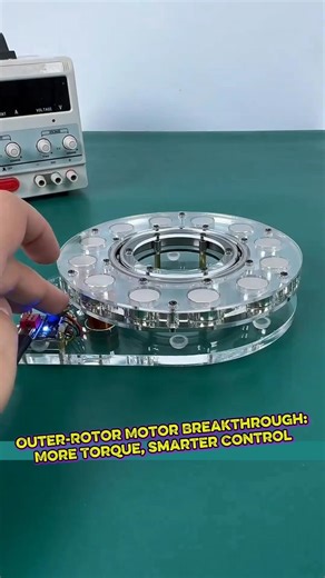 Outer-Rotor Motor Breakthrough: More Torque, Smarter Control #outerrotormotor #motortechnology
