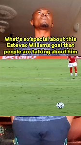 Esteváo Williams first goal for brazil #brazil #chelseafans #Estevao #soccer #Arsenal | Oga Mbi