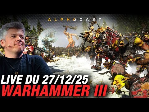 VOD ► ENTRE NOËL ET JOUR DE L'AN, ON SE DÉTEND SUR TOTAL WAR ! - Live du 27/12/2025