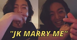 BTS's Jungkook "Challenges" An ARMY's Marriage Proposal, But Has A Completely Different Reaction When RM Asks The Same Question