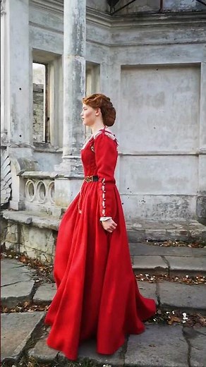 Boned Renaissance Kirtle “German Rose” Corset Dress #armstreet #medieval #shorts
