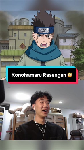 He did that!! 😳 #naruto #narutoshippuden #hiddenleafvillage #konohamaru #rasengan